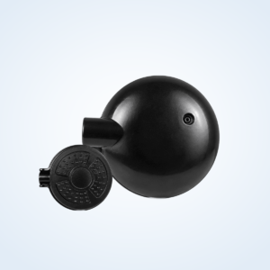Naida CI Q30 universal headpiece UHP replacement, front and back view