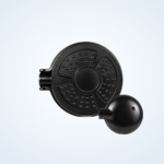 Naida CI Q70 universal headpiece UHP replacement, front and back view