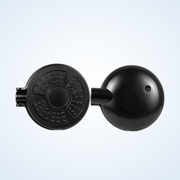 Naida CI Q90 universal headpiece UHP replacement, front and back view
